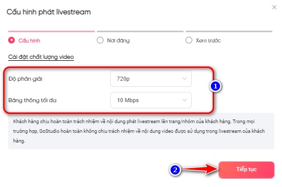 Cách livestream bán hàng trên Facebook với GoStudio - 3